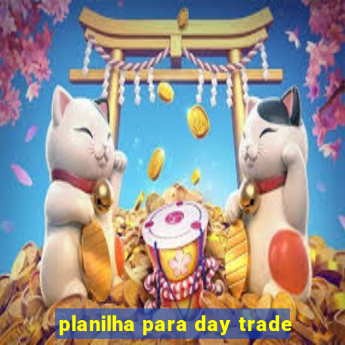 planilha para day trade